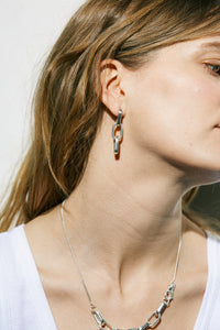 2in1 BOLD CHAIN earrings