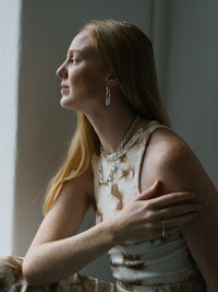 2in1 BOLD CHAIN earrings