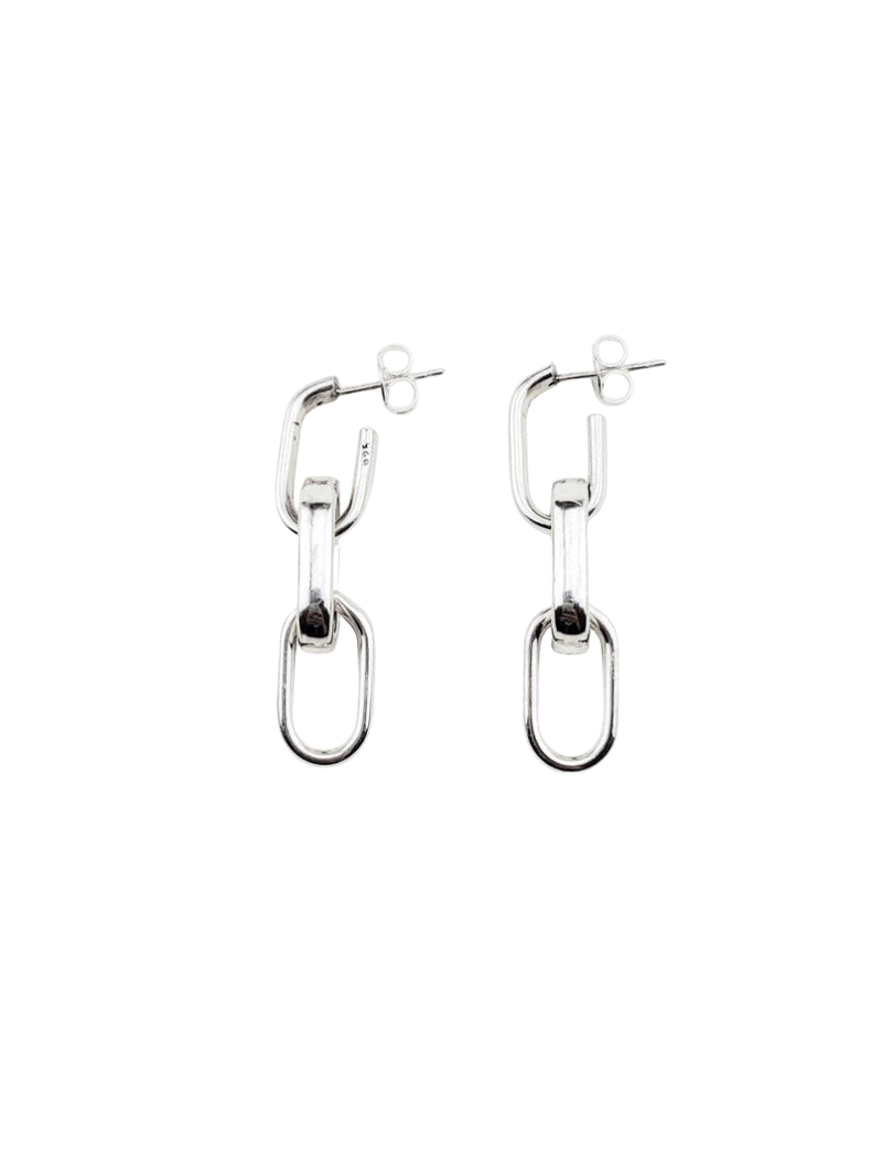 2in1 BOLD CHAIN earrings